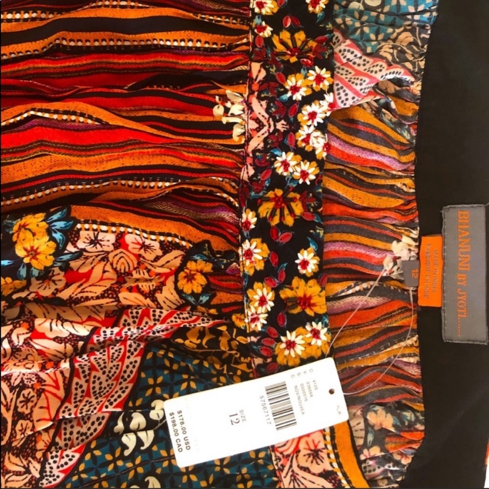 ANTHROPOLOGIE Bhanuni Allaire High Low Maxi Skirt - Picture 8 of 8